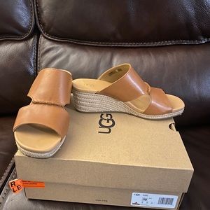 Brand new UGG sandals, never worn.